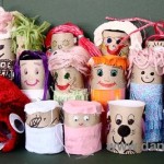 Toilet Paper Roll Dolls