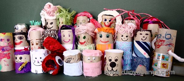 Toilet Paper Roll Dolls – Danya Banya