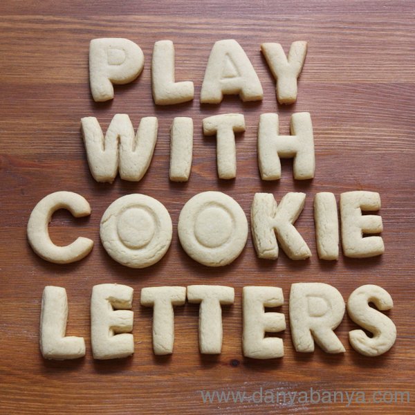 Play with cookie letters!