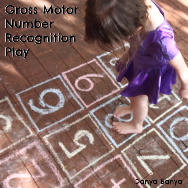 Gross Motor Number Recognition Game