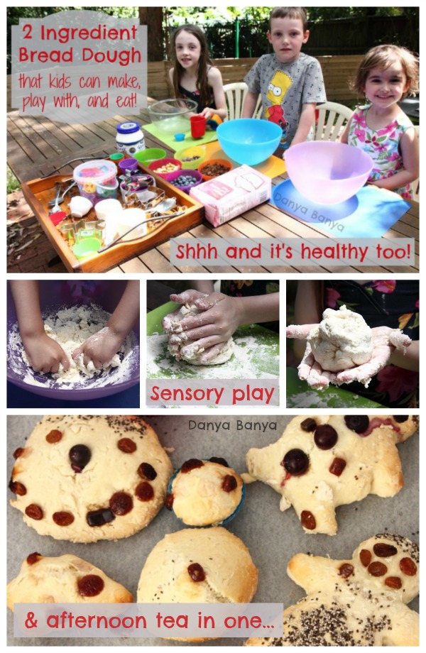 Sensory play and afternoon tea in one