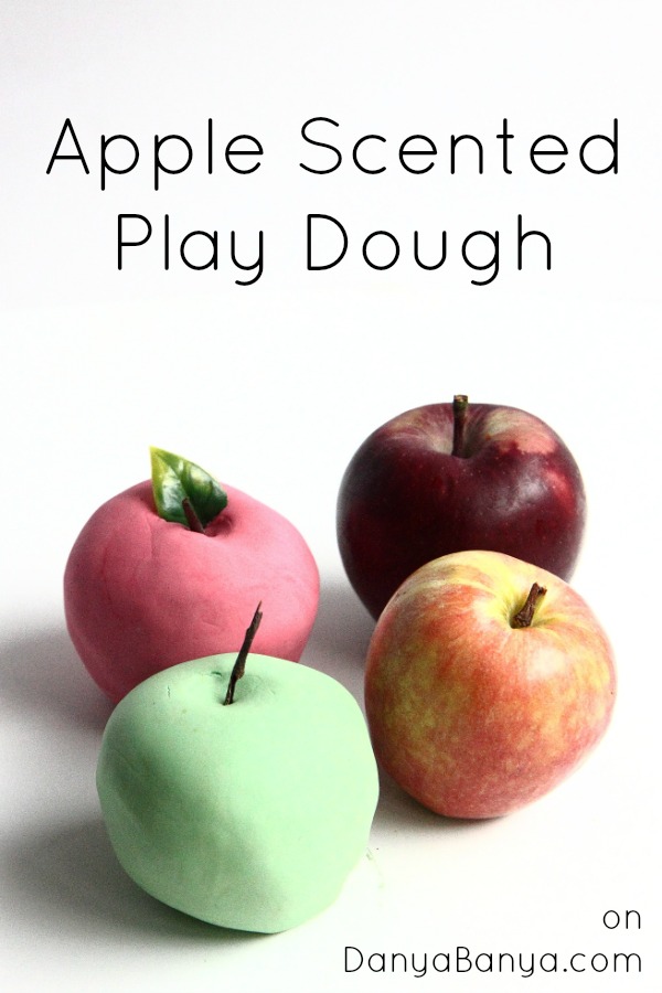 Apple Scented Play Dough
