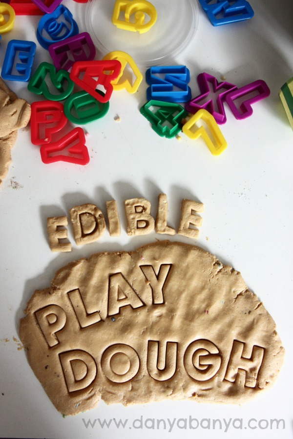 Recipe for Edible Low Sugar Peanut Butter Play Dough