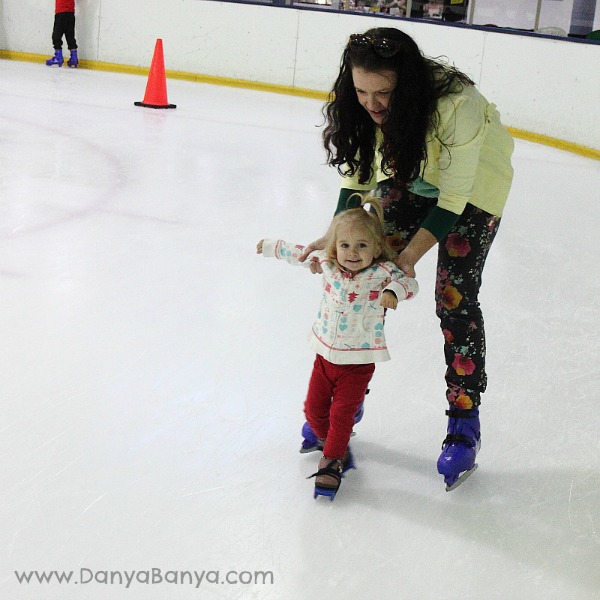 Danya & Bee on ice