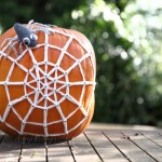 Halloween spider web geoboard