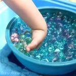 Water beads for summer sensory play