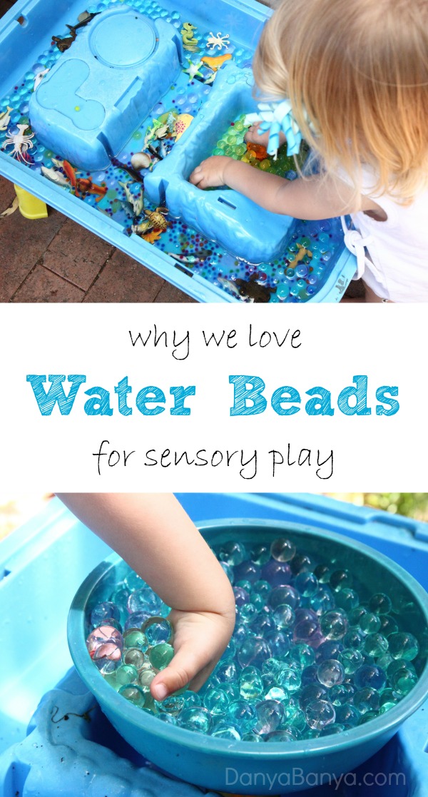 why we love water beads for sensory play