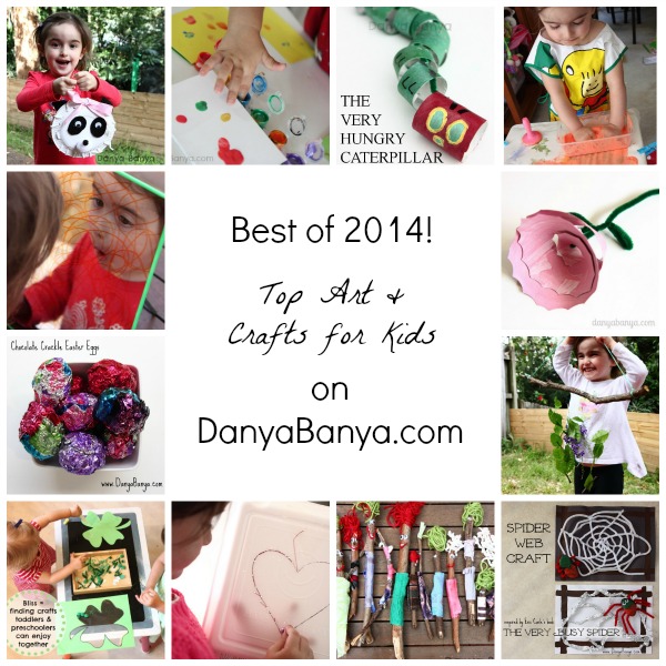 Top Arts and Crafts for Kids posts from Danya Banya 2014