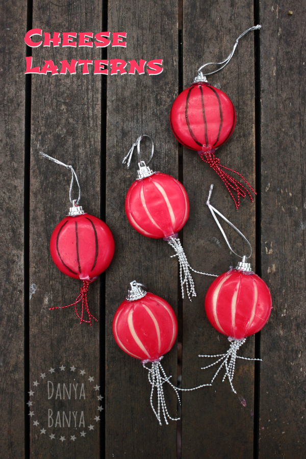 Cheese Lanterns for Chinese New Year ~ Danya Banya