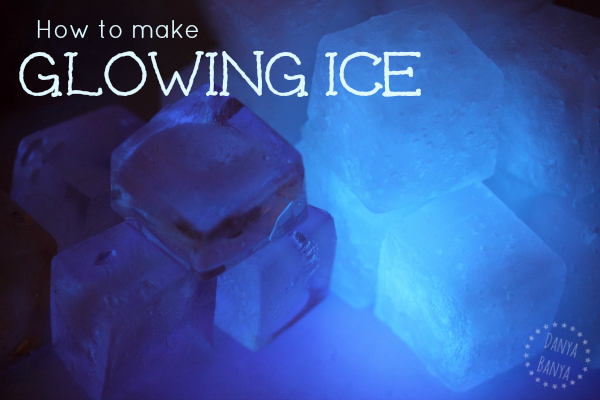 How to make glowing ice