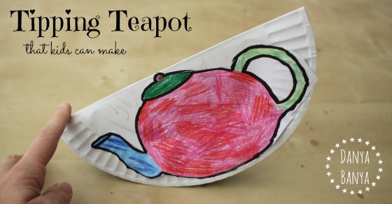 Tipping Teapot that kids can make