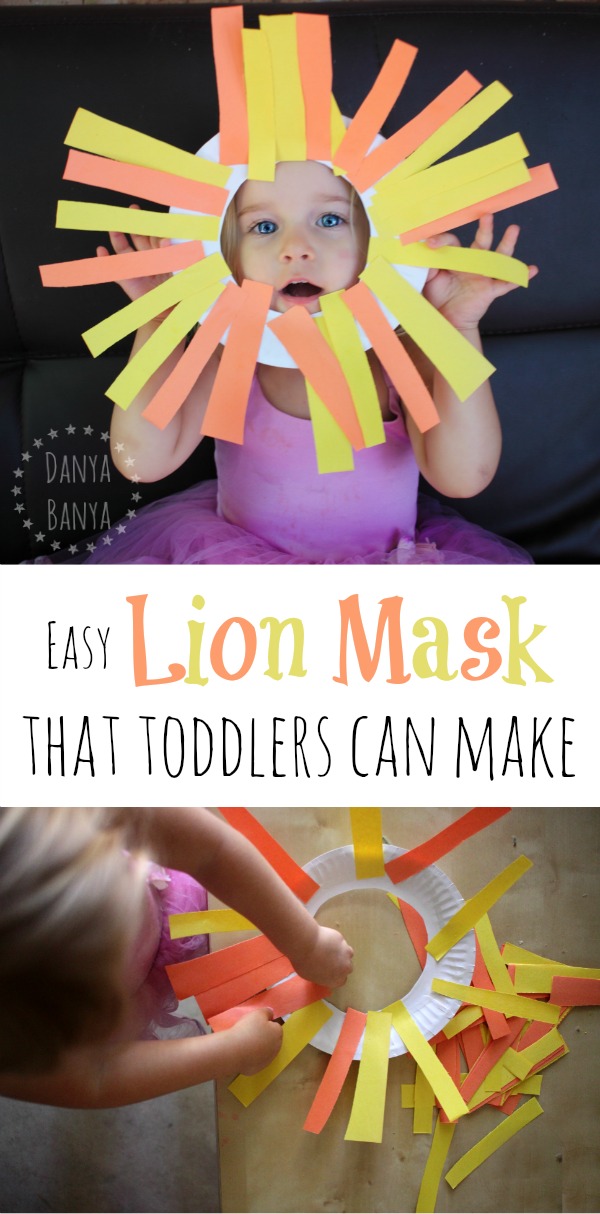 Cat Mask Paper Plate - Easy Crafts For Kids