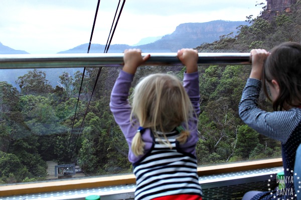 Approaching the lower terminal on the Scenic Cableway