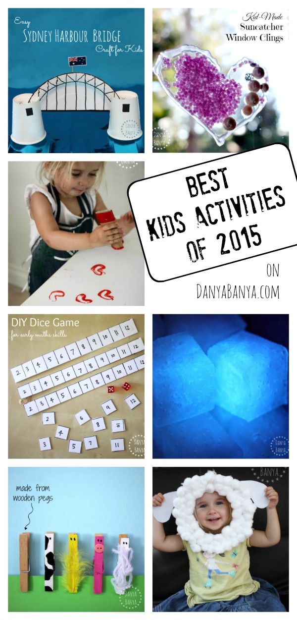 Best Kids Activities of 2015 on Danya Banya blog