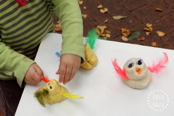 Adding feathers to the little ducks