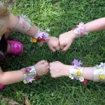 Make your own nature superhero cuffs!