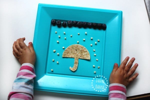 Rainy day healthy snack for kids