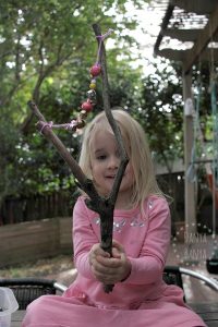 Proud jingle stick maker - homemade bell percussion musical instrument craft for kids