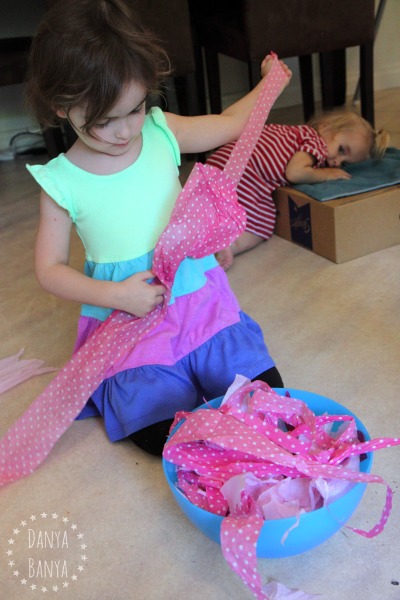 Tearing Tissue Paper