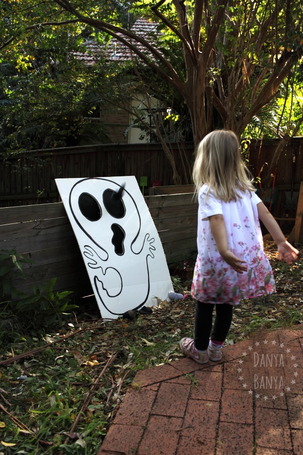 Diy Skull Ghost Bean Bag Toss Game Danya Banya