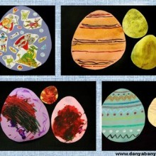 Toddler Easter Egg Art
