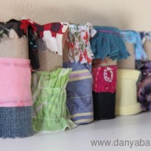 More toilet paper roll dolls