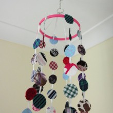 DIY Hanging Cot (Crib) Mobile