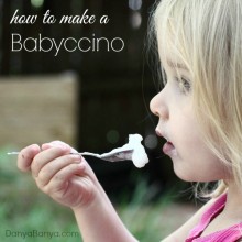 How to make a babyccino at home