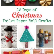 12 Days of Christmas Toilet Paper Roll Crafts