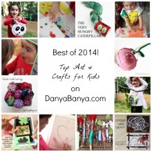 Top Arts and Crafts for Kids posts from Danya Banya 2014
